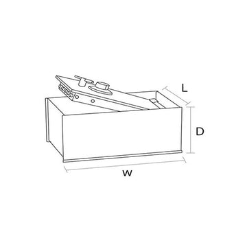 AMSEC B1806 American Security Floor Safe Wide Body Brute